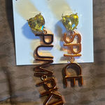 Betsey Johnson   Spice Pumpkin Earrings Photo 0