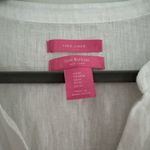 Isaac Mizrahi  Linen Button Down Blouse Photo 2
