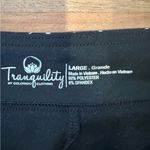 Tranquility by Colorado Clothing Black and White Floral Skort Size L Photo 1