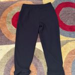 Aritzia Wilfred Cropped Black Loose Trouser Pants Tie Waist Size 0 Runs Big Photo 3