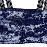 PINK - Victoria's Secret  Brami Crop Bra Top Size S Blue Velvet Adjustable Straps Photo 2