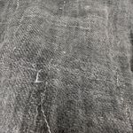 John Lewis Plaid Blanket Scarf Gray Cotton Wool Blend Metallic Fiber Fringe Photo 5