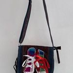 Vintage Converse Denim Crossbody Bag Pink Photo 0