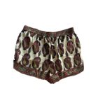 Anthropologie  Ett:Twa Paisley Scarf Print Boho Shorts with Pockets sz M Photo 3
