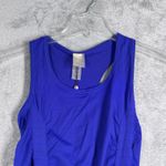 Calia By Carrie Underwood Ruched Seamless Tank Womens S Twilight Blue NWT Photo 3