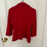 Sparkle & Fade Urban Outfitters  Red Relaxed Blazer Photo 3