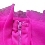 Thirty Thirty Tulle Pink Ruffle Mini Dress Size XS Photo 4