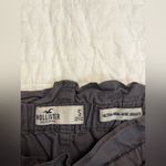 Hollister  Pants Gray Tie Waist Ultra High Rise Jogger Photo 2