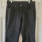 Faded Glory  Women’s Black Denim Jeans Size 8 Y2K Retro Flare Bootcut Stretchy Photo 2