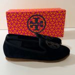 Tory Burch Billy Slipper Sz 7 Split Suede Craqulee New Photo 4
