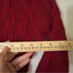 Hillard & Hanson Hillard & Hansons Office Siren Y2K Red/Burgundy Top Photo 4