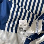 Hount Women's Summer Sleeveless Blue Striped Flowy Casual Long Maxi Dress Sz S Photo 5