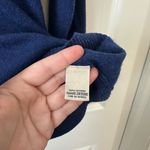 L.L.Bean  Navy Blue Women's Classic Cashmere Crewneck Sweater Long Sleeve Size S Photo 6