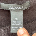Alfani  women's XL black cowl neck knit  blouse Photo 2