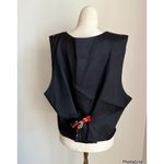 Vintage 90s 111 Main Christmas Bear Present Holiday Vest 2X Photo 1