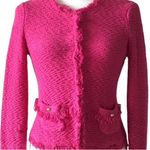 Cache  Fuchsia V-Neck Women's Sweater Photo 0