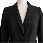 The Limited  Blazer Black Collection Black Button Front Career Jacket Size 2 Photo 2