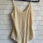 ZARA  Off White Lace V Neck Bodysuit Photo 0