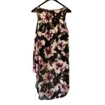 Torrid  Dress Jersey Floral Purple Size 0 Colorful Beach Travel Preppy Cottagecor Photo 1