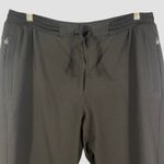 GOLFINO Women's Lined Black Golf Pants Size 16 Stretch, Drawstring Waist Outdoor Photo 3