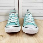 Converse  Chuck Taylor All Stars Low Top Ace Up Sneakers Aqua Teal 7 Men 9 Women Photo 1