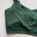 Aerie NWT Seamless Ring Longline Bralette Ribbed Bra Green Size Small S NEW Photo 1