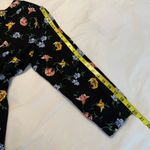 Vintage 80s Bedford Fair Belted Floral Midi Dress Women’s Size 16P Black Multi Photo 15