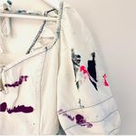 H&M Custom Tie Dye Paint Splatter Mini Dress Artsy One of a Kind Colorful Photo 5