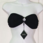 Zaful NWT  Strapless Textured Bikini Top Photo 0
