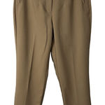 Nine West  Womens Dress Pants Size 14 Beige Hook and Eye Pockets Straight Leg Photo 0