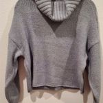 Kendall + Kylie Turtle Neck Grey Sweater Photo 2