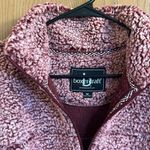 Boxercraft  Pink Sherpa Women’s Fleece 1/4 Zip Jacket‎ Medium Photo 6