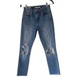 Levi's J2 Levi’s 721 Distressed High Rise Skinny Stretch Jeans Size 26 Photo 1
