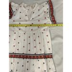 Marie Oliver  White‎ Embroidered Gia Dress size medium Photo 3