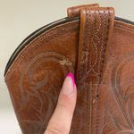 Dan Post Vintage  Exotic Lizard Cowboy Boots‎ Brown Size 6.5 Photo 6