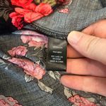 Torrid NWT Hi Low Black Red Rose Chiffon Maxi Skirt S27 Photo 4