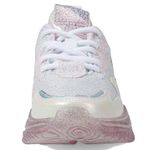 Skechers NWT   Street-Prismatic  Glitter Shiny Sneakers Lilac SZ-6 Photo 4