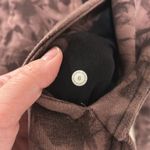 Lululemon  Purple Full Zip Scuba With Hoodie Patterned Floral Size 6 Photo 4