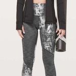 Lululemon Wunder Under High Rise Tight Foil 28”: Heather Black / Crinkle Brindle Photo 0