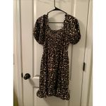 Who What Wear Women's Leopard Print Dress Size Medium Photo 7