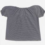 Madewell NWOT  Texture & Thread Peasant Top in Stripe Photo 2