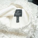 Adrianna Papell - Gold-Edged Lace Mermaid Gown Photo 3