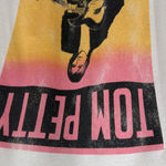 Hybrid Apparel Tom Petty Heartbreakers Graphic Tee White Sparkle  Womens Medium Photo 8