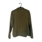 Zenergy by Chico's Olive Green Collared Full Zip Military Jacket Women Sz 0 Photo 1