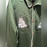 Her Universe Studio Ghibli My Neighbor Totoro Embroidered Sage Jacket Photo 3