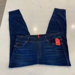 Spanx NWT  Ankle Skinny Midnight Shade Dark Blue Pull On‎ Jeans Size 1X Photo 2