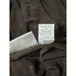 Chico's  Travelers Size Small Open Front Cardigan Slinky Knit Brown Topper Pockets Photo 7