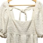 Free People  Violet Mini Ivory Dress Size Small Photo 8