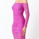 Endless Rose
Mesh Off the Shoulder Midi Dress Photo 3
