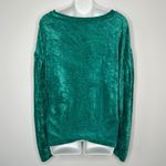 We The Free FREE PEOPLE Crushed Velvet Top Womens Small Fairy Whimsical Colorful Photo 5